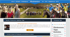 Desktop Screenshot of pferdewetten-online.net